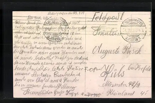 AK Chatel, Ortsansicht aus der Vogelschau