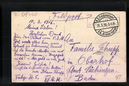 AK Vouziers, Totalansicht