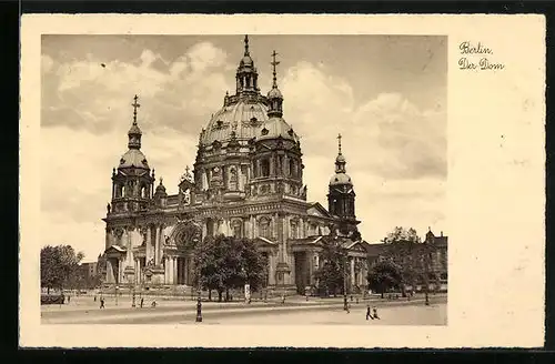 AK Berlin, Blick zum Dom