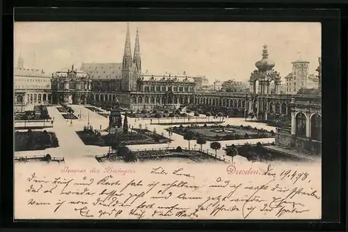 AK Dresden, Inneres des Zwingers