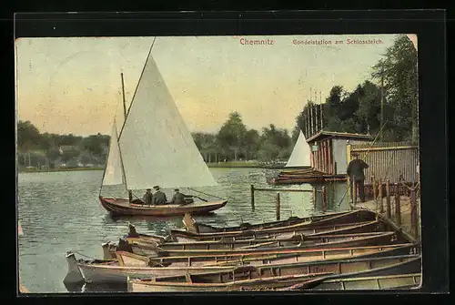 AK Chemnitz, Gondelstation am Schlossteich