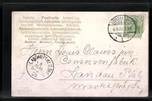 Künstler-AK Friedrich Perlberg: Monumente auf der Ebene von Theben