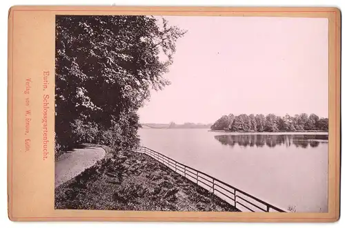 Fotografie W. Struve, Eutin, Ansicht Eutin, Blick in die Schlossgartenbucht