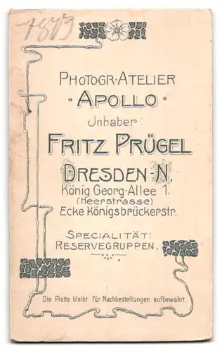 Fotografie Apollo, Dresden, Soldat Sächsischer Jäger, Uniform Schützen-Füsilier-Rgt. 108 Prinz Georg Tschako