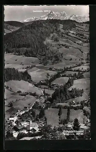 AK Wagrain, Totale mit Dachstein