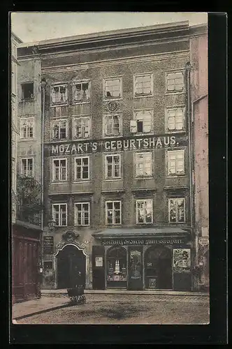 AK Salzburg, Mozarts Geburtshaus