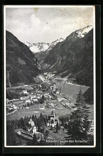 AK Böckstein, Totale mit Blick in das Anlauftal