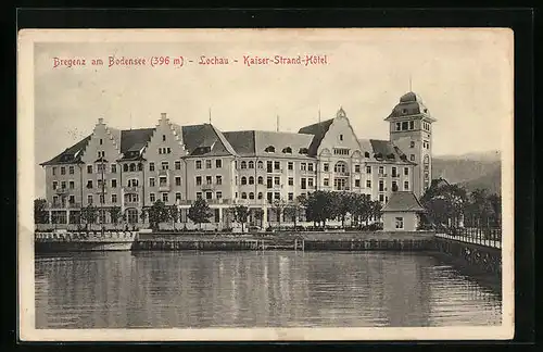 AK Bregenz-Lochau, Kaiser-Strand-Hotel