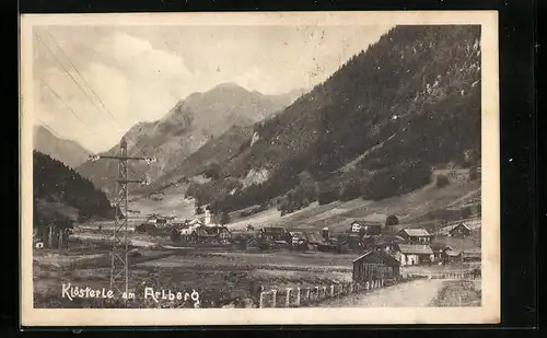 AK Klösterle am Arlberg, Panorama
