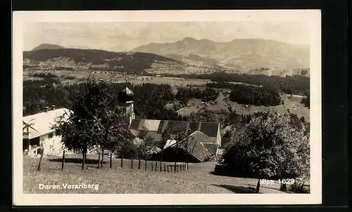 AK Doren, Teilansicht mit Blick ins Land