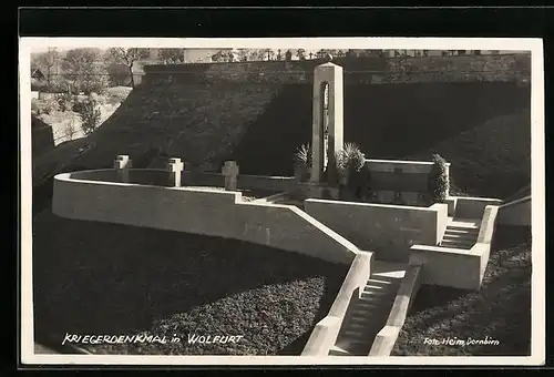 AK Wolfurt, Kriegerdenkmal mit Friedhof