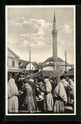 AK Sarajevo, Bascarsija, Marktplatz