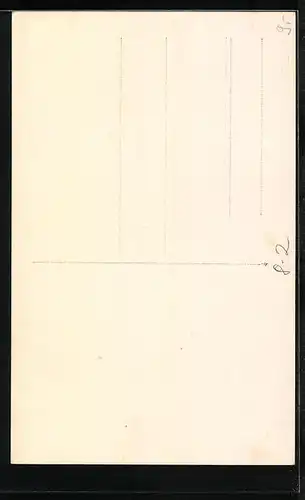 AK Feuerwehrmann in Uniform mit Helm und Trompete