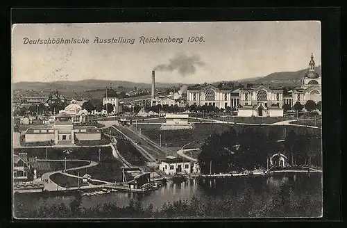 AK Reichenberg, Deutschböhmische Ausstellung 1906