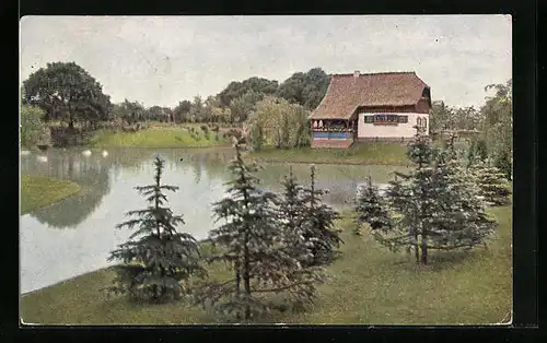 AK Regensburg, Oberpfälzische Kreisausstellung 1910