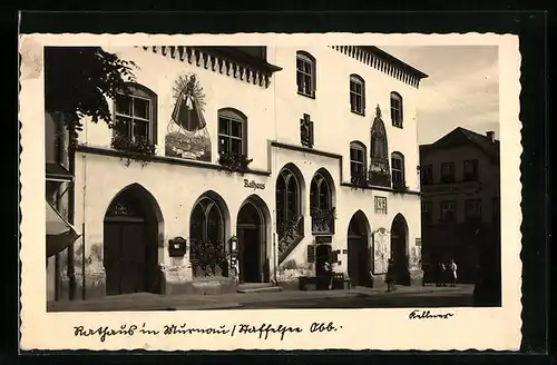 AK Murnau /Staffelsee, Das Rathaus