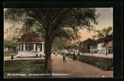 AK Aschersleben, Herrenbreite mit Musiktempel