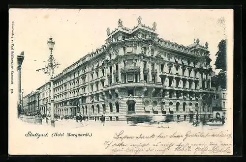 AK Stuttgart, Hotel Marquardt