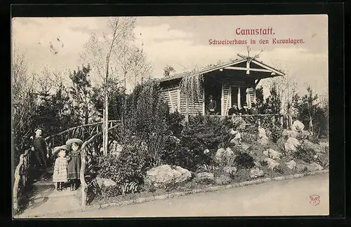 AK Cannstatt, Schweizerhaus in den Kuranlagen