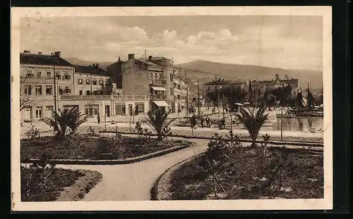 AK Crikvenica, Anlagen am Hafen