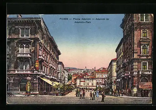 AK Fiume, Piazza Adamich