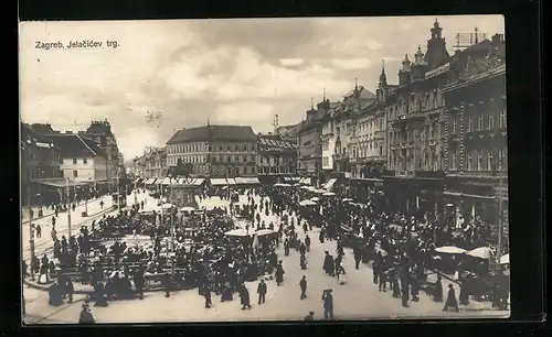 AK Zagreb, Jelacicev trg.