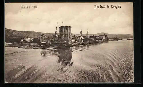 AK Trogira, Pogled s mora