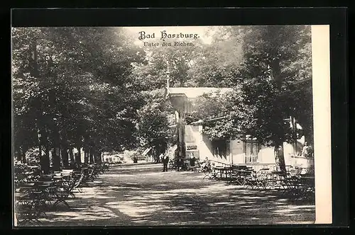 AK Bad Harzburg, Gasthaus Unter den Eichen