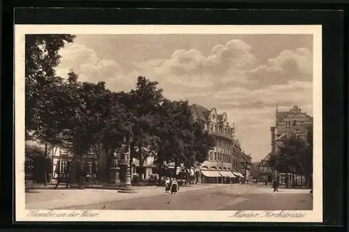 AK Hameln an der Weser, Münster, Kirchstrasse