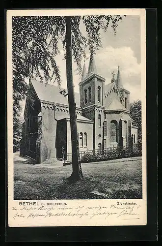 AK Bethel bei Bielefeld, Die Zionskirche