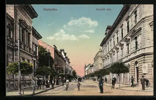 AK Szabadka, Kossuth utca