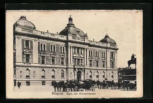 AK Belgrad, Bank, dzt. Gouvernement