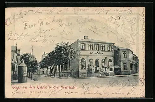 AK Neumünster, Bahnhofs-Hotel