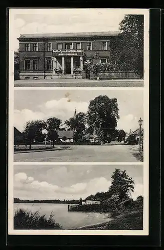 AK Güterfelde /Kr. Teltow, Gasthof zum Deutschen Haus