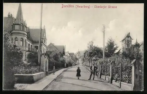 AK Dornbirn, Villen in der Oberdorfer Strasse