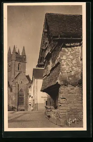 AK Quimperlé, Vieille Maison Place St-Michel