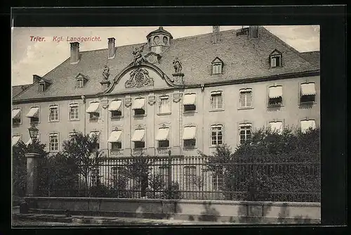 AK Trier, Strassenfront des kgl. Landgerichts