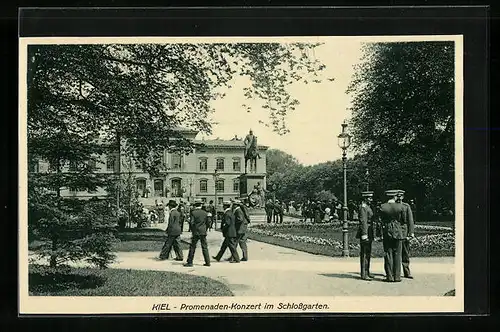 AK Kiel, Promenadenkonzert mit Schlossgarten