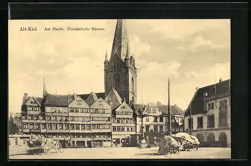 AK Alt-Kiel, Persianische Häuser am Markt