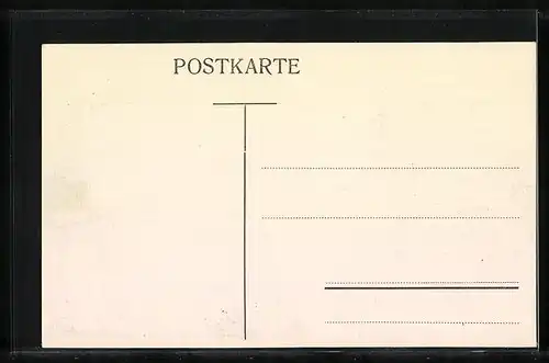 AK Saarbrücken, Passanten vor der Ludwigskirche