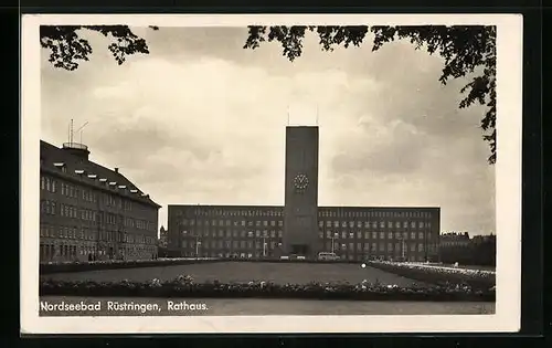 AK Rüstringen, Rathaus mit Anlagen