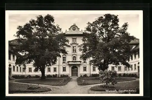 AK Wurzach, Salvator-Kolleg mit Anlagen
