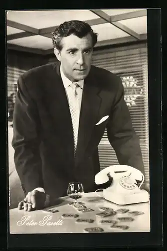 AK Schauspieler Peter Pasetti in Spielbank- Affäre