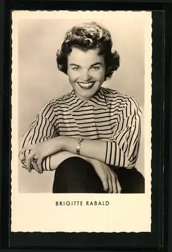 AK Schauspielerin Brigitte Rabald