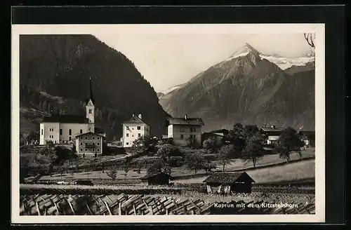 AK Kaprun, Teilansicht mit Blick auf Kitzsteinhorn
