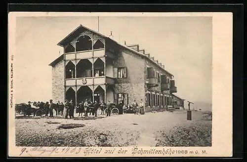 AK Zell am See, Hotel auf der Schmittenhöhe