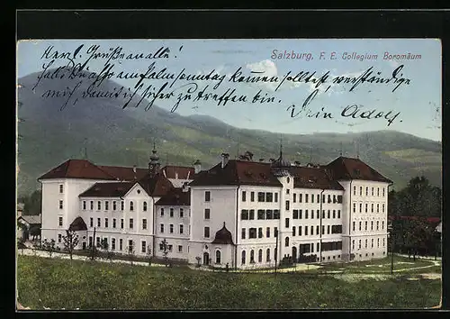 AK Salzburg, F. E. Collegium Boromäum