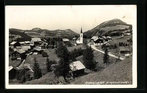 AK Siebratsgfäll, Totalansicht mit Strasse