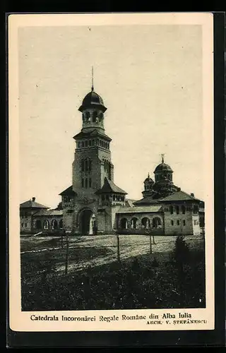 AK Alba Iulia, Catedrala Incoronarei Regale Romane