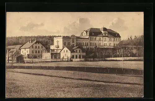 AK Saasa bei Eisenberg i. Thür., Schwestern-Erholungsheim z. Roten Kreuz